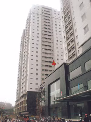 Chung cư dành cho người có thu nhập thấp CT1 Ngô Thì Nhậm Ảnh: Ngọc Mai