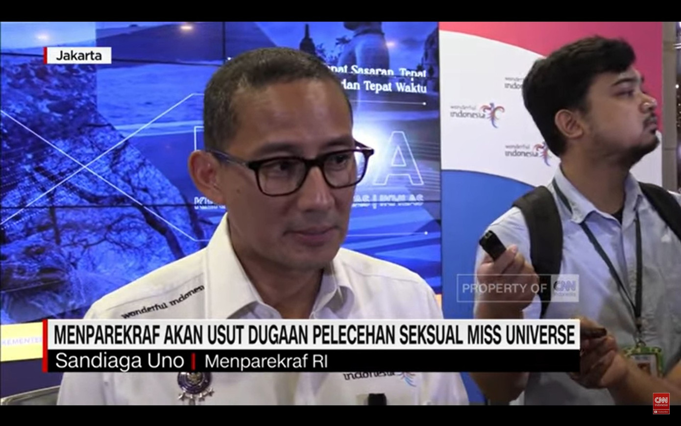 Chính phủ Indonesia đang vào cuộc điều tra vụ việc tại Hoa hậu Hoàn vũ Indonesia 2023.