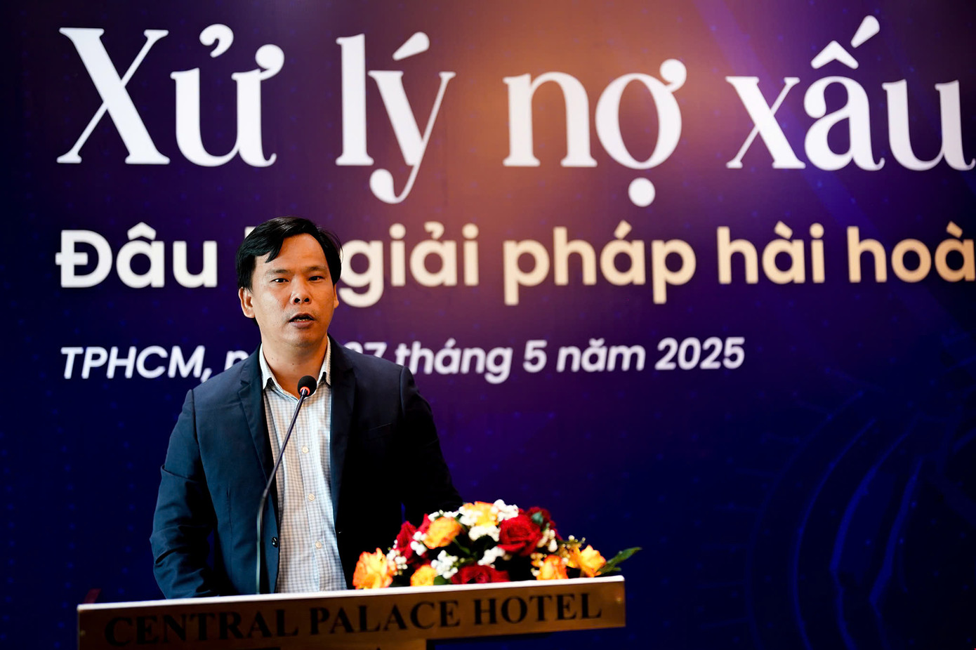 Luật sư Lê Trung Phát đóng góp nhiều ý kiến đa chiều tại hội thảo.