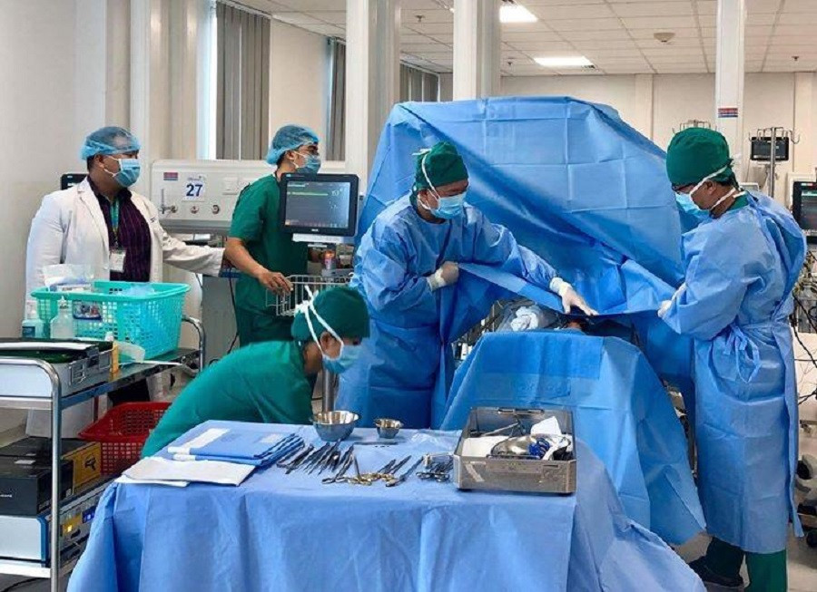 Bệnh nhi được can thiệp tại Bệnh viện Nhi Đồng Thành Phố (ảnh minh họa) Bệnh nhi được can thiệp tại Bệnh viện Nhi Đồng Thành Phố (ảnh minh họa)