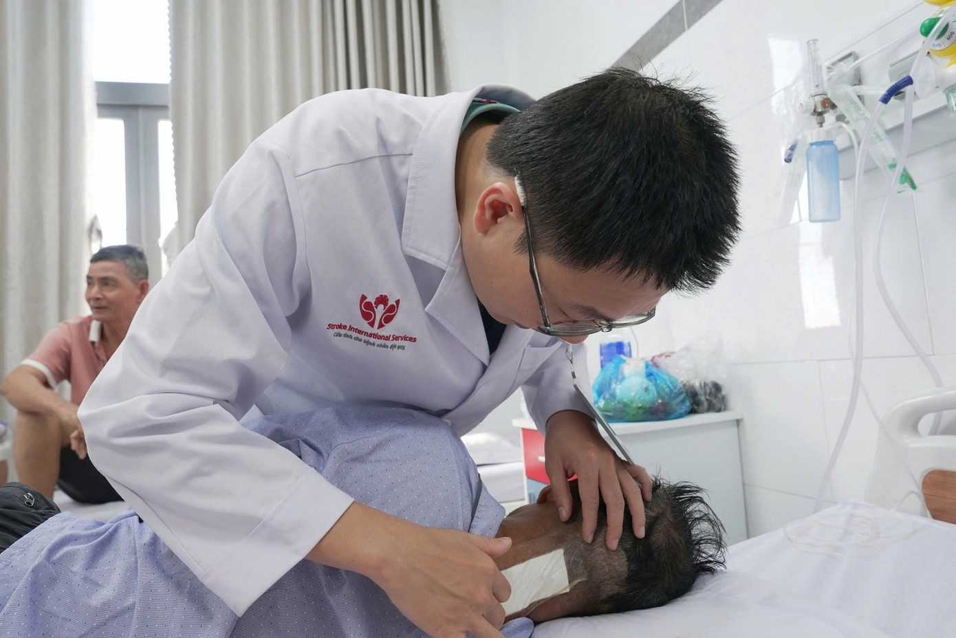 Sau phẫu thuật sức khỏe của người bệnh đang bình phục tốt