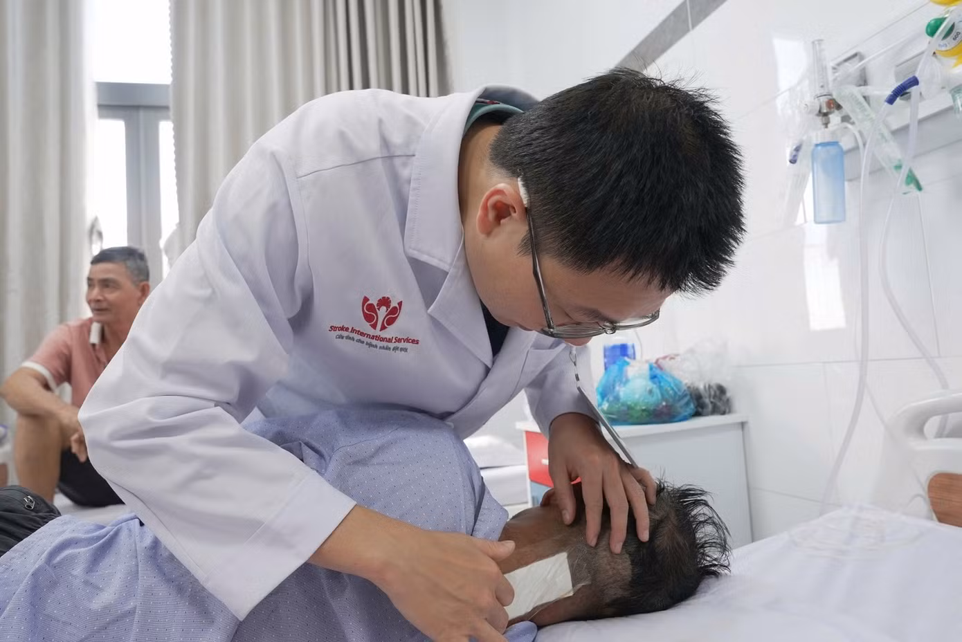 Sau phẫu thuật sức khỏe của người bệnh đang bình phục tốt