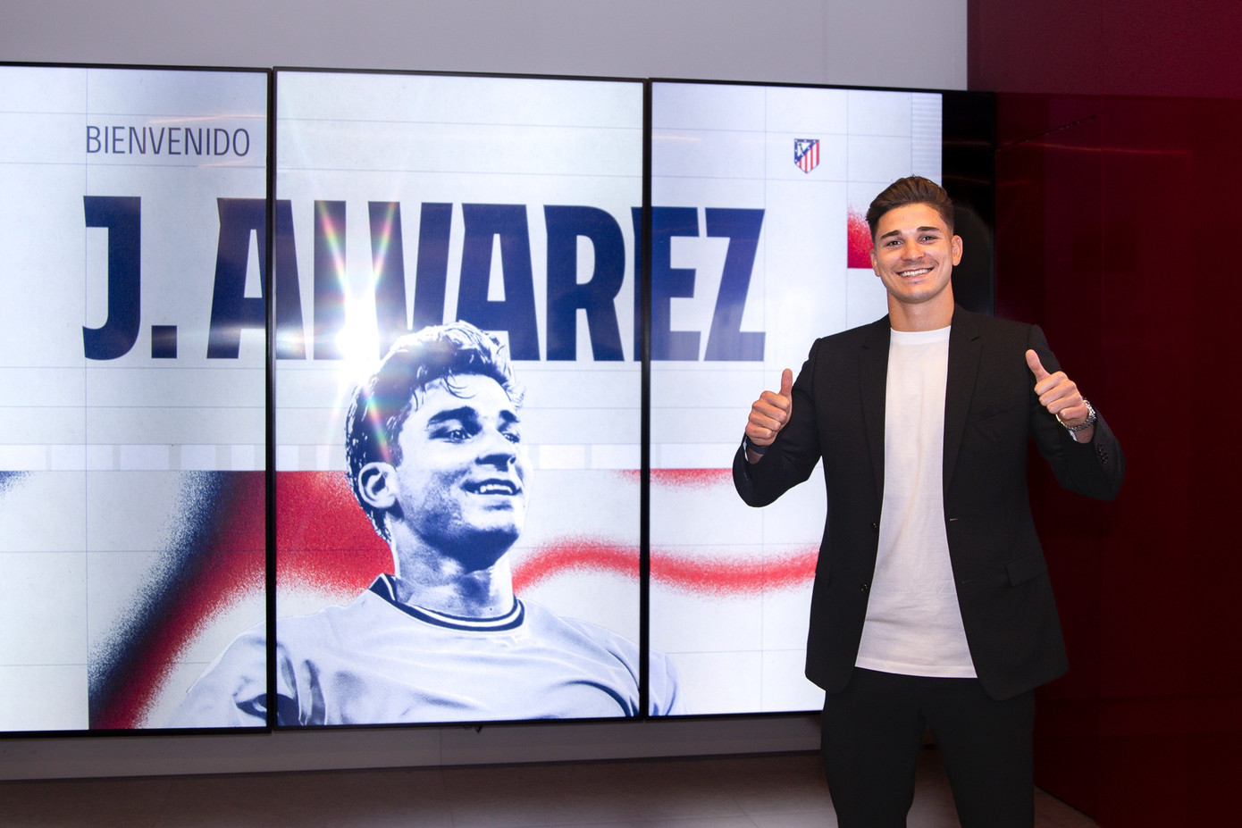 Alvarez rạng rỡ ra mắt Atletico Madrid Alvarez rạng rỡ ra mắt Atletico Madrid