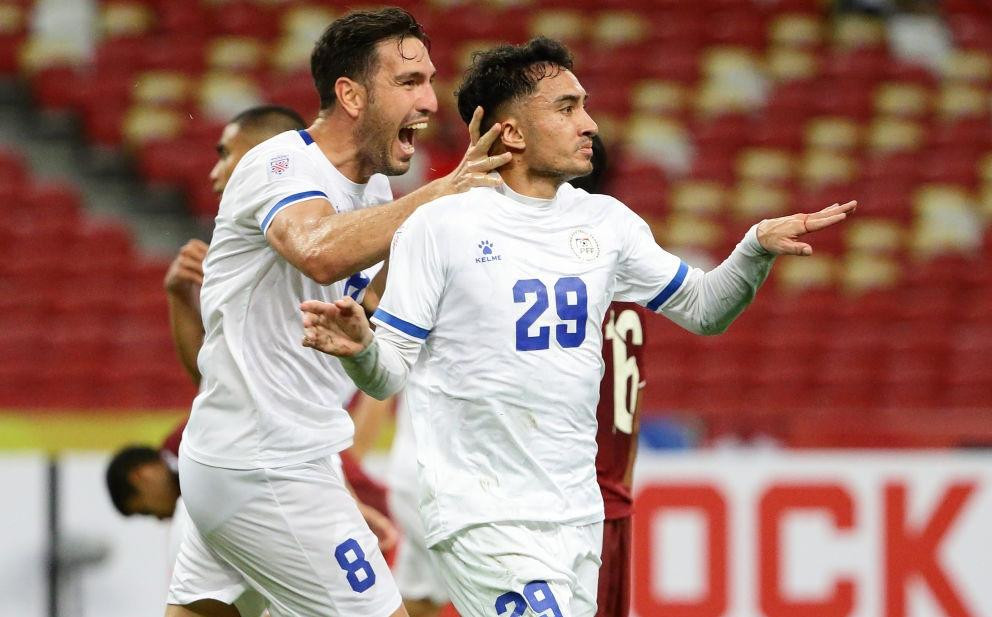 Philippines dễ dàng ghi 3 bàn thắng vào lưới Myanmar ngay trong hiệp 1