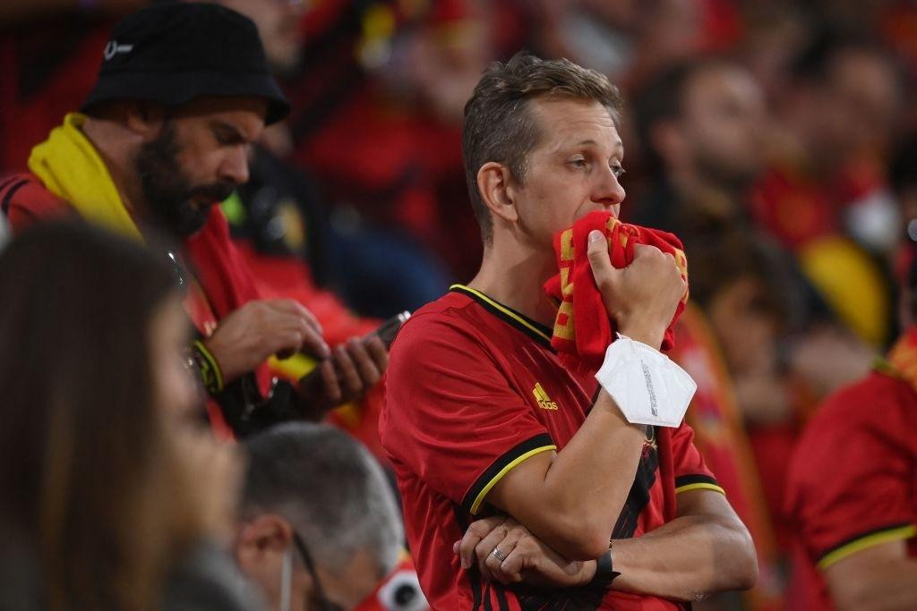 Nỗi buồn khó diễn tả của các CĐV Bỉ