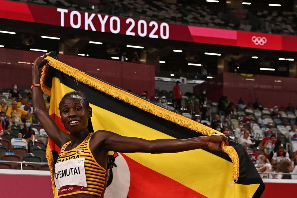 Peruth Chemutai trở thành nữ VĐV Uganda đầu tiên trong lịch sử giành HCV Olympic