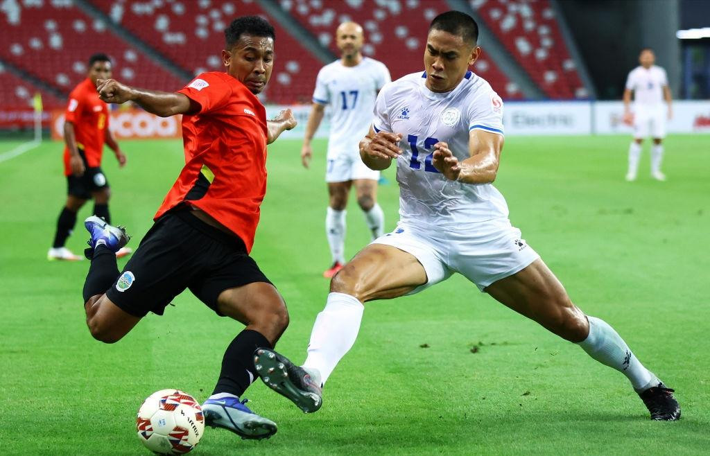 Philippines bùng nổ trong hiệp 1 với 6 bàn thắng vào lưới Timor Leste Philippines bùng nổ trong hiệp 1 với 6 bàn thắng vào lưới Timor Leste