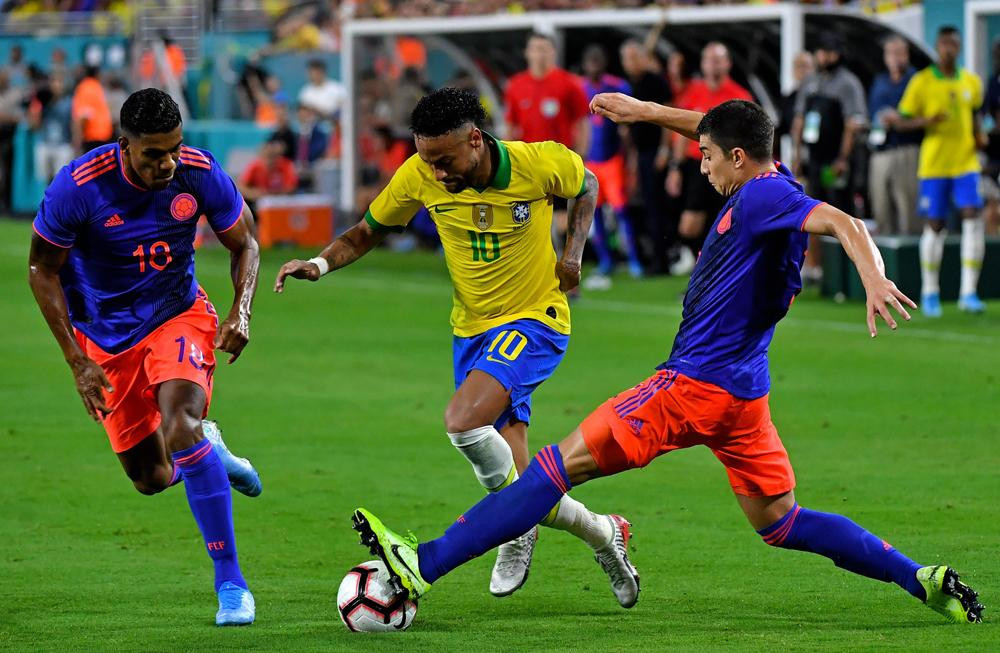 Brazil chỉ thua 3/33 màn đụng độ Colombia trước đây trên mọi đấu trường Brazil chỉ thua 3/33 màn đụng độ Colombia trước đây trên mọi đấu trường