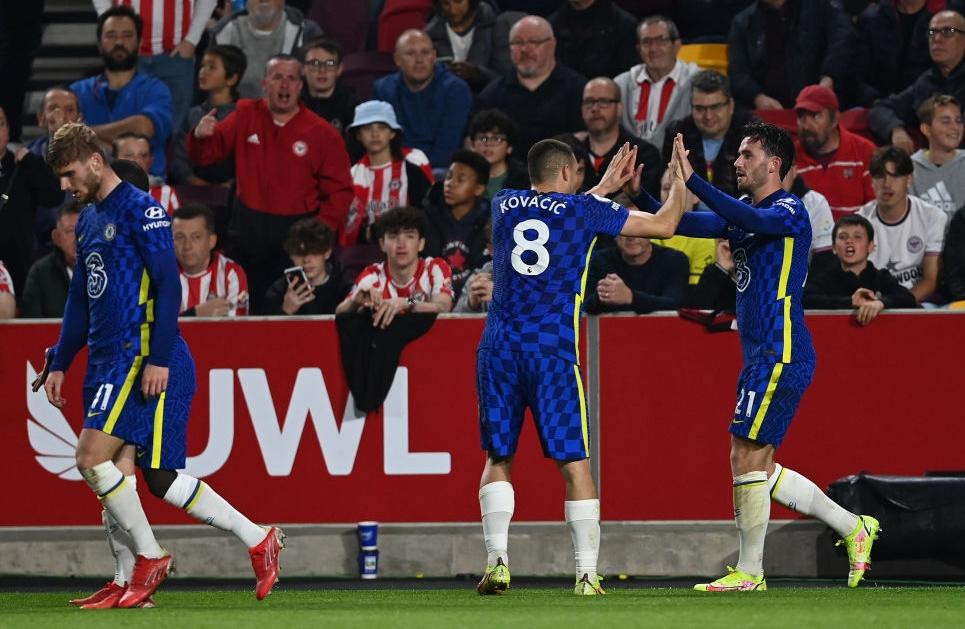 Chilwell ghi bàn đẹp mắt giúp Chelsea mở tỉ số ở cuối hiệp 1