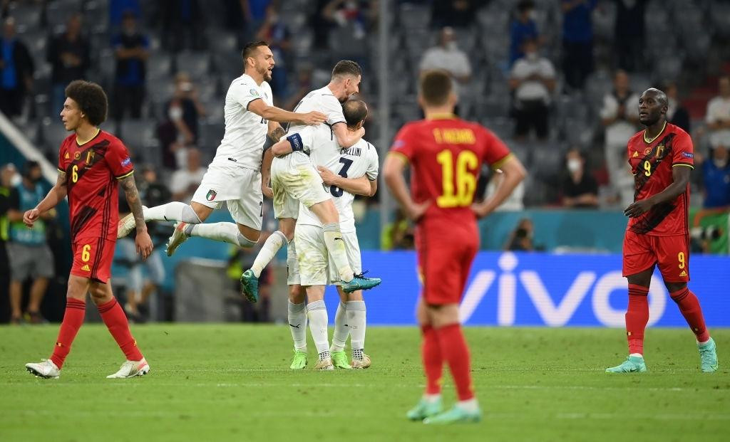 Vượt qua Bỉ với tỉ số 2-1, Italia đã giành vé vào bán kết EURO 2020