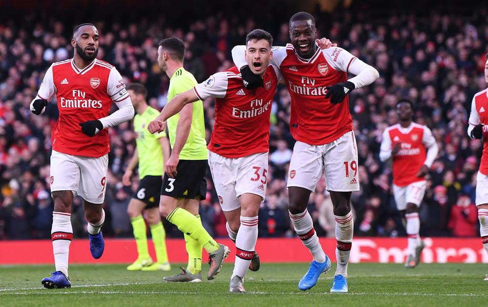 Arsenal đang bứt phá mạnh mẽ trong cuộc đua top 4 Arsenal đang bứt phá mạnh mẽ trong cuộc đua top 4