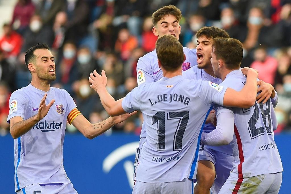 Barcelona mở tỷ số trước nhưng không thể giữ vững lợi thế Barcelona mở tỷ số trước nhưng không thể giữ vững lợi thế