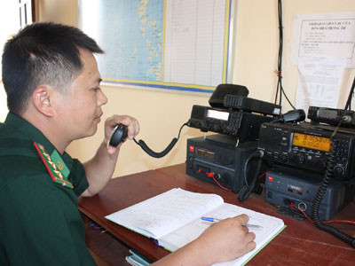 BĐBP Đà Nẵng giữ vững sợi dây liên lạc giữa ngư dân 