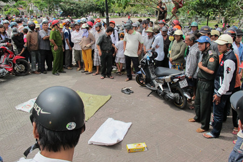 Những vết máu cuộc trấn áp được bảo vệ