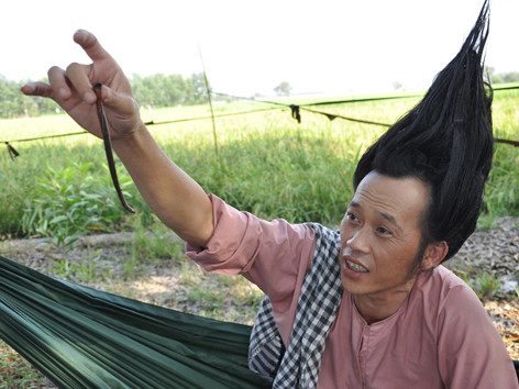 Một cảnh trong phim “Hello cô Ba”. Một cảnh trong phim “Hello cô Ba”