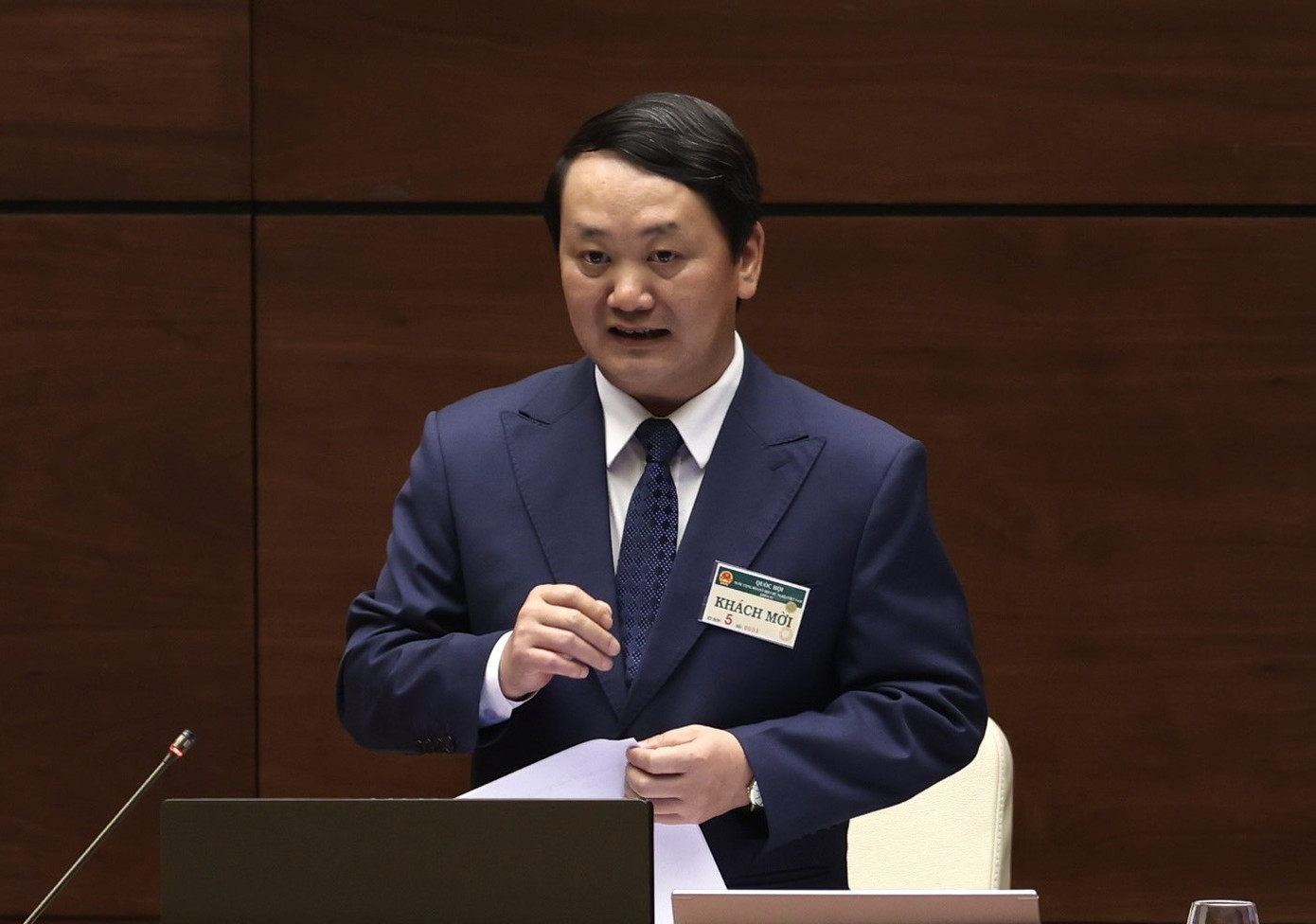 Bộ trưởng, Chủ nhiệm Ủy ban Dân tộc Hầu A Lềnh. Ảnh: Như Ý Bộ trưởng, Chủ nhiệm Ủy ban Dân tộc Hầu A Lềnh. Ảnh: Như Ý