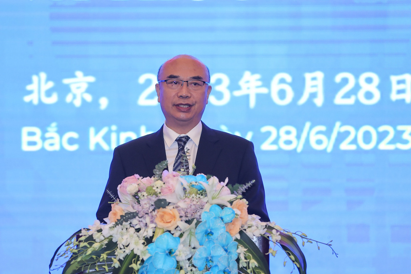 Phó Thủ tướng Trung Quốc Lưu Quốc Trung. (Ảnh: Nhật Bắc) Phó Thủ tướng Trung Quốc Lưu Quốc Trung. (Ảnh: Nhật Bắc)