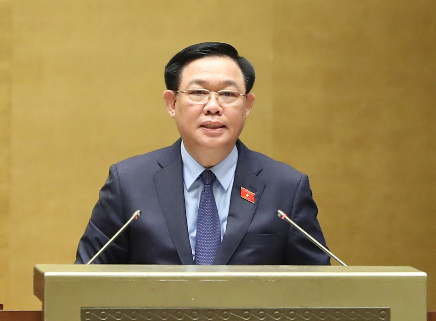 Chủ tịch Quốc hội Vương Đình Huệ. Ảnh: Như Ý Chủ tịch Quốc hội Vương Đình Huệ. Ảnh: Như Ý