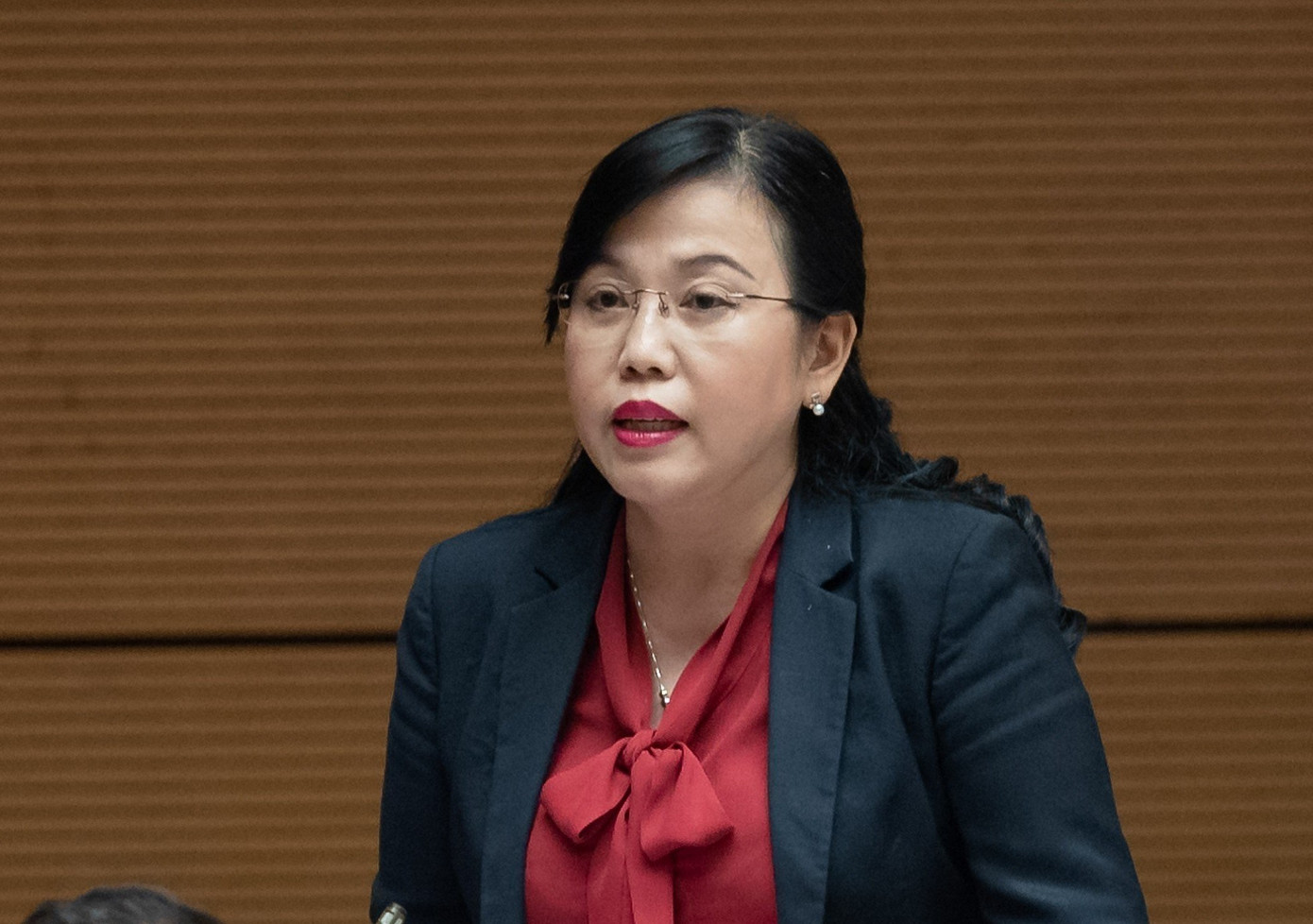 Đại biểu Nguyễn Thanh Hải - Bí thư Tỉnh ủy Thái Nguyên. Ảnh: Như Ý