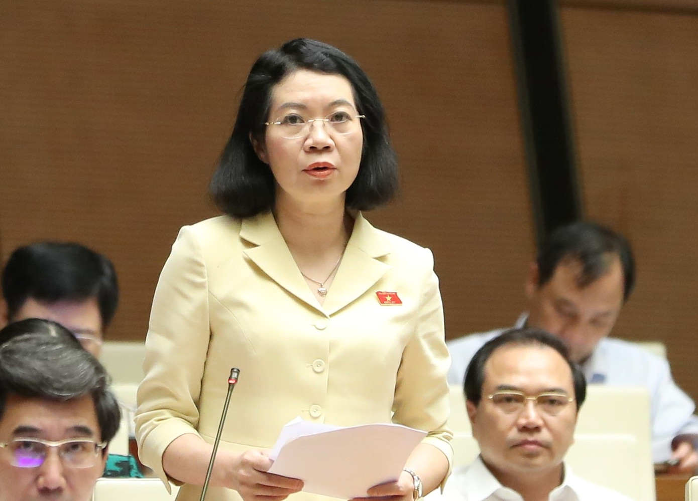 Phó Chủ nhiệm Ủy ban Tư pháp Mai Thị Phương Hoa. Ảnh: Như Ý Phó Chủ nhiệm Ủy ban Tư pháp Mai Thị Phương Hoa. Ảnh: Như Ý