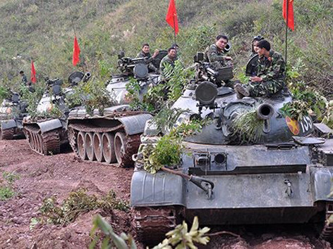 Các đơn vị cơ giới cơ động vào vị trí xuất phát chuẩn bị thực hành diễn tập. Để tổ chức diễn tập, Sư đoàn 312 đã sử dụng hai phân đội phối hợp với các đơn vị cơ giới, hỏa lực của sư đoàn và quân đoàn, thực hành tiêu diệt các mục tiêu theo nhiệm vụ được giao. Cuộc diễn tập đã rút ra các bài học kinh nghiệm trong công tác huấn luyện bộ đội nhằm đáp ứng yêu cầu nhiệm vụ của thời kỳ mới