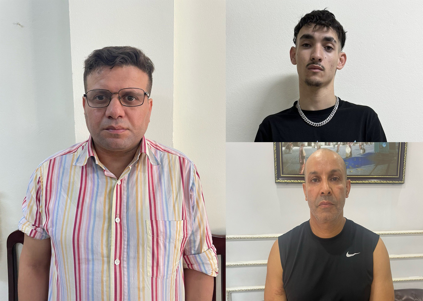 Nhóm đối tượng trong vụ án. Ảnh: CACC Nhóm đối tượng trong vụ án. Ảnh: CACC