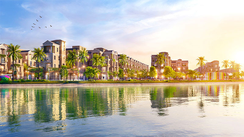 Phối cảnh một dự án của Vinhomes ở Hưng Yên (ảnh: VHM).