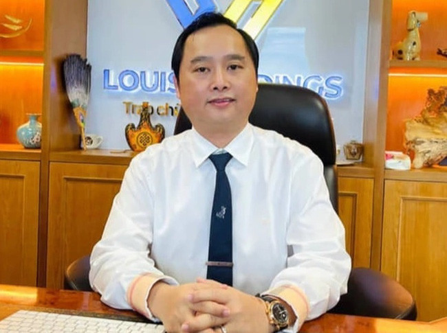 Ông Đỗ Thành Nhân - cựu Chủ tịch Louis Holdings - trước khi bị bắt (ảnh: Louis Holdings).