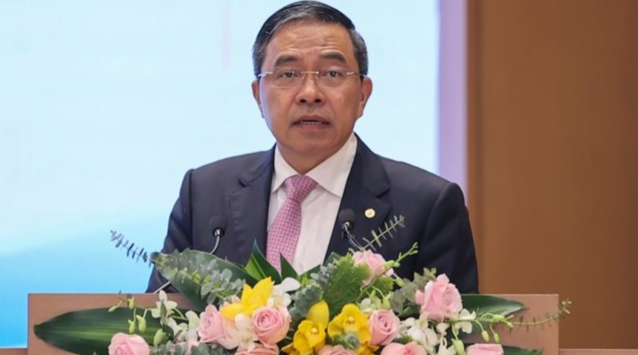 Ông Phạm Thiếu Hoa - Chủ tịch HĐQT Vinhomes chia sẻ về kế hoạch làm nhà ở xã hội năm 2023 (ảnh: BTC).