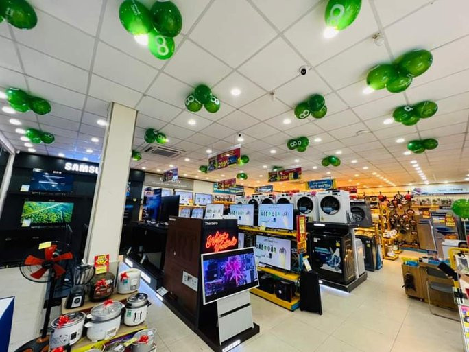 Một cửa hàng của Thế giới Di động tại Campuchia.