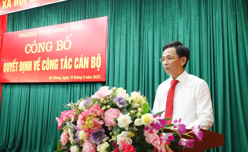 Tân Chánh Văn phòng Đoàn ĐBQH và HĐND tỉnh Bùi Quang Trí