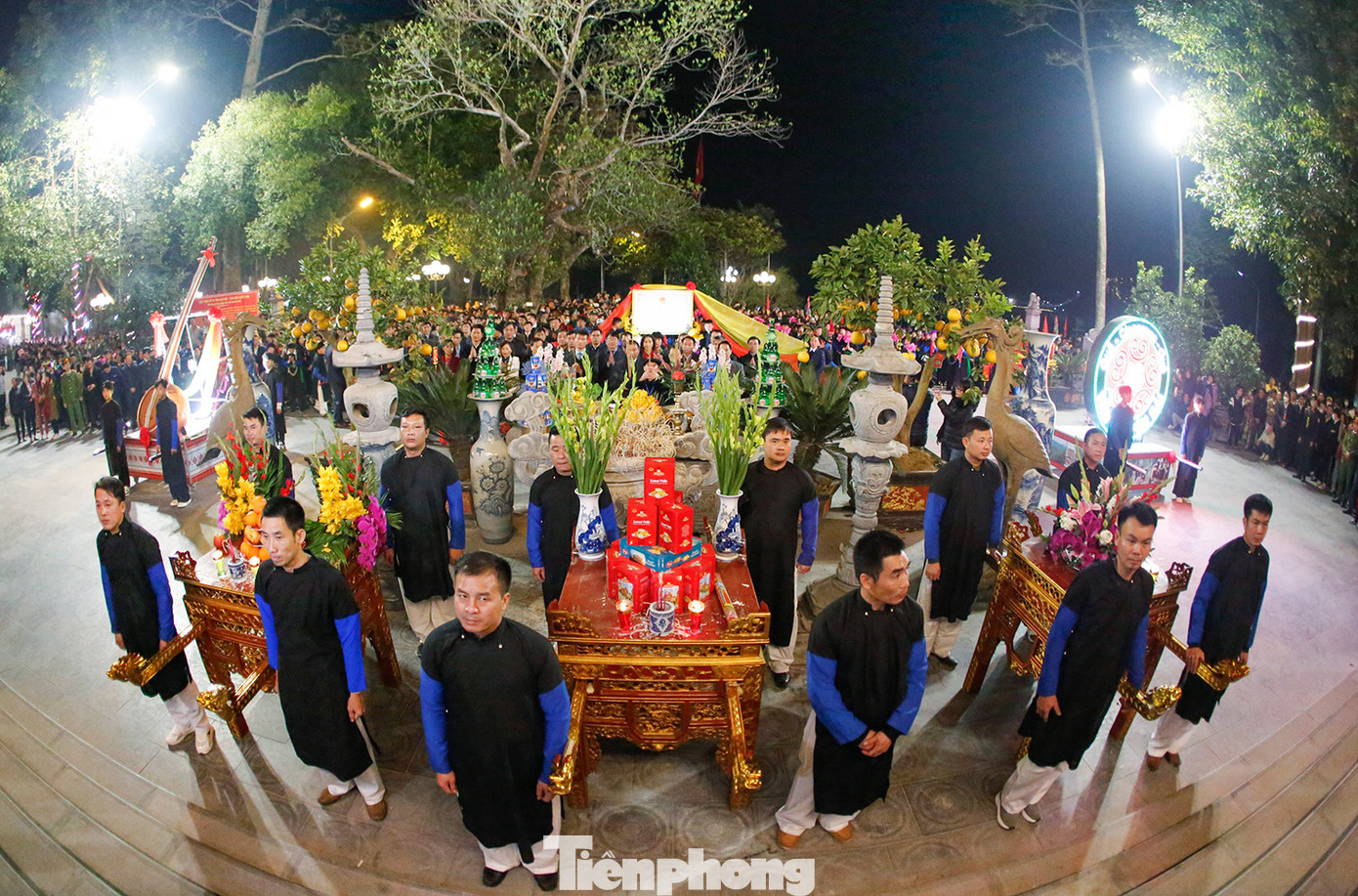 Lễ hội mang nhiều giá trị lịch sử văn hóa.