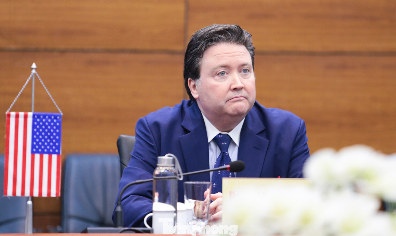 Đại sứ Mỹ tại Việt Nam ông Marc Knapper (ảnh: Hân Nguyễn).