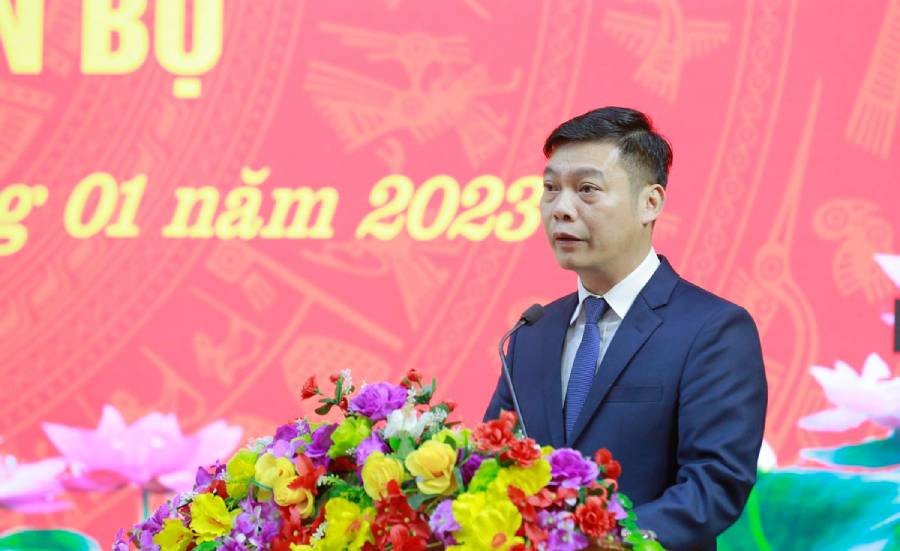 Tân Phó Bí thư huyện ủy Bảo Yên Trần Trọng Thông.