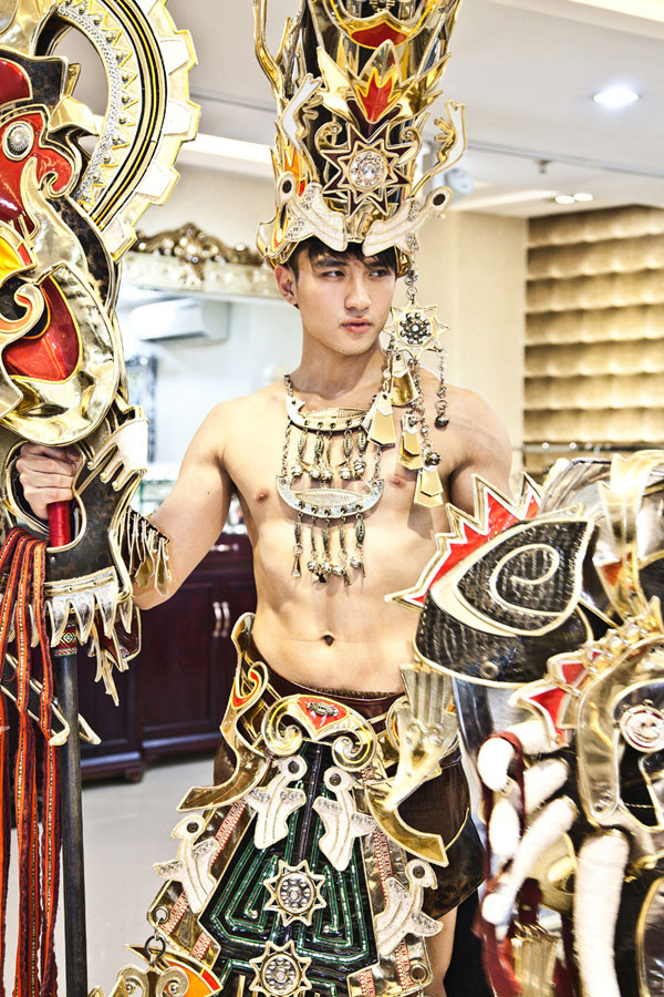 Hotboy Hữu Vi khoe bụng 6 múi, dự thi Mister Global ảnh 6