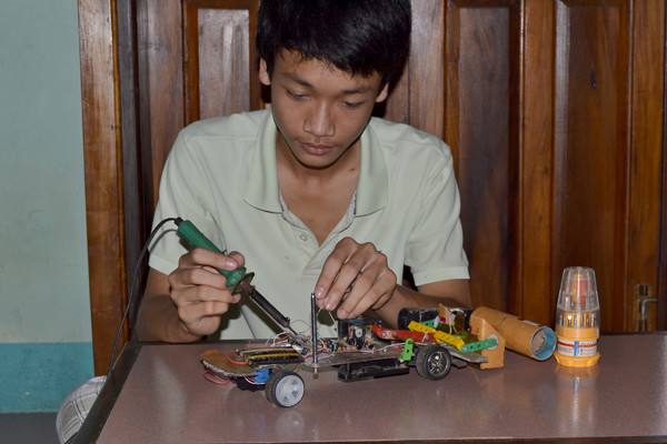 Nguyễn Duy Tâm chuẩn bị cho ra đời máy hút bụi “phiên bản 3”