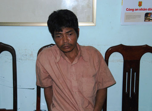 Nghi phạm Hồ Văn Thành (39 tuổi, còn gọi Pả Thục) - Ảnh: Nguyễn Phúc