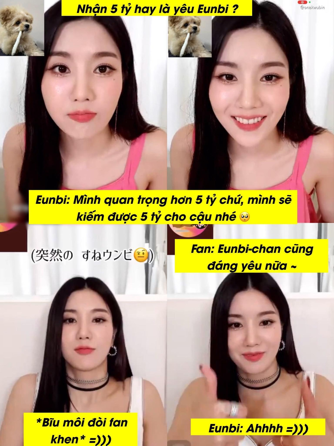Nguồn: OrenjiEunbivn - Kwon Eunbi 권은비 Vienamese Fanpage