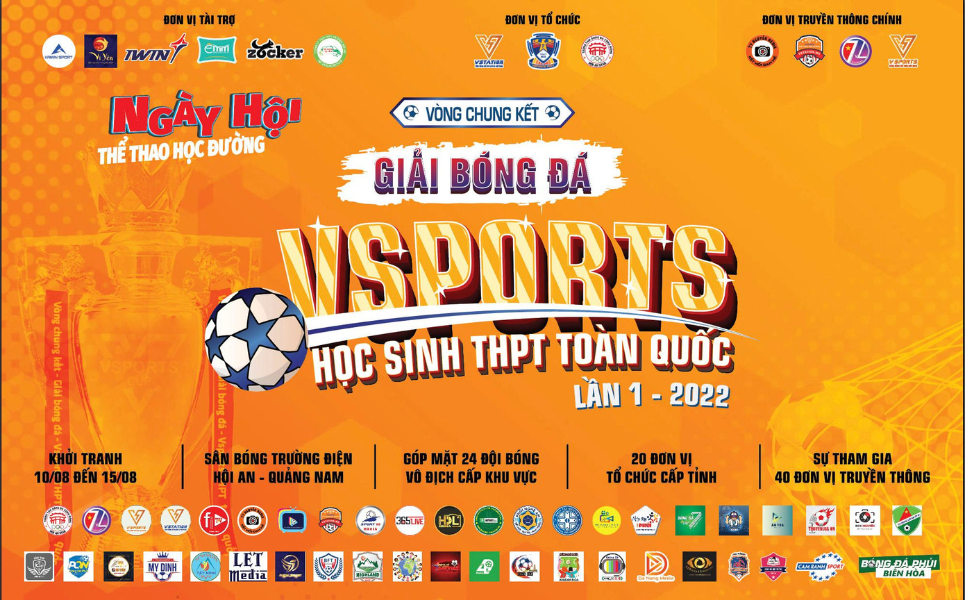 Ngày hội bóng đá học đường sẽ diễn ra từ 10-15/8/2022 tại sân Trường Điện, Hội An Ngày hội bóng đá học đường sẽ diễn ra từ 10-15/8/2022 tại sân Trường Điện, Hội An