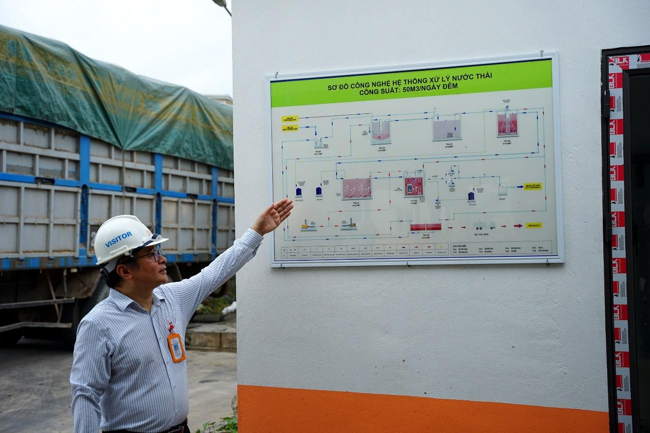 Ông Nguyễn Văn Thanh, Giám đốc sản xuất các nhà máy thức ăn chăn nuôi khu vực Miền Bắc cho biết Japfa luôn chú trọng tới công tác bảo vệ môi trường trong sản xuất.