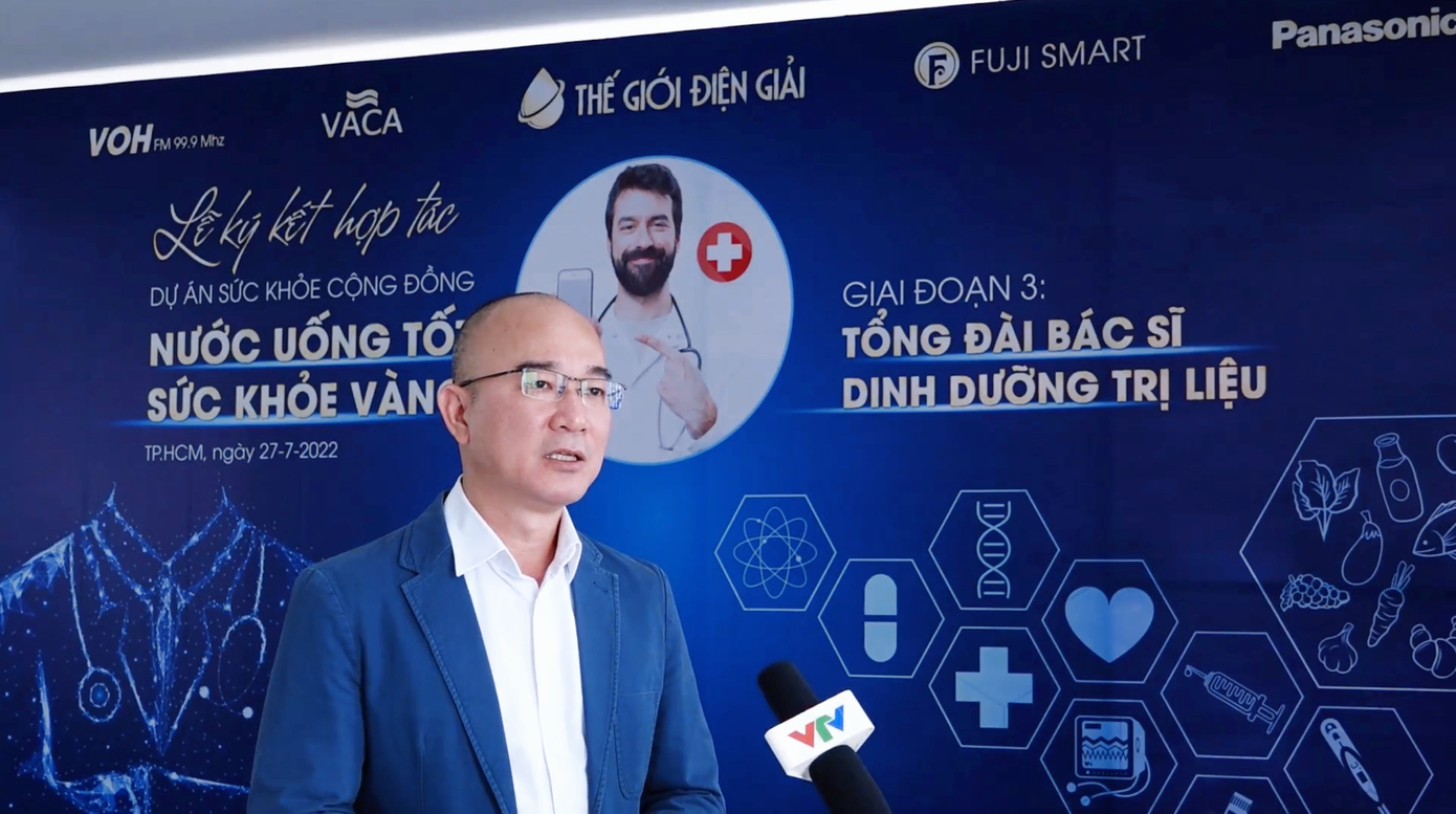 Ông Phan Tôn Thắng, Giám Đốc Phát Triển Dự Án NUTSKV chia sẻ về tính cấp thiết của dự án.