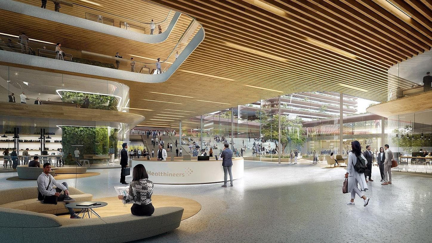 Khu vực thư viện và cafe dành cho cộng đồng khởi nghiệp. Ảnh minh họa