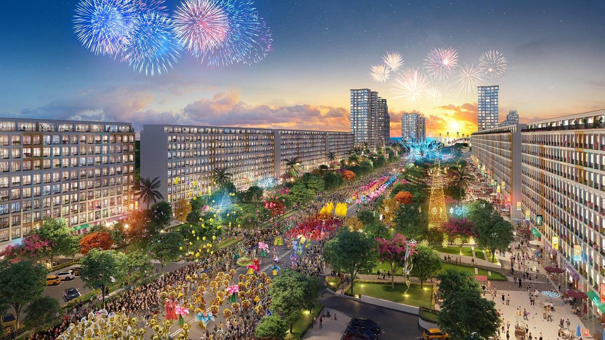 Sun Grand Boulevard - dự án mở màn hành trình làm đẹp xứ Thanh của Sun Property. Ảnh phối cảnh minh họa