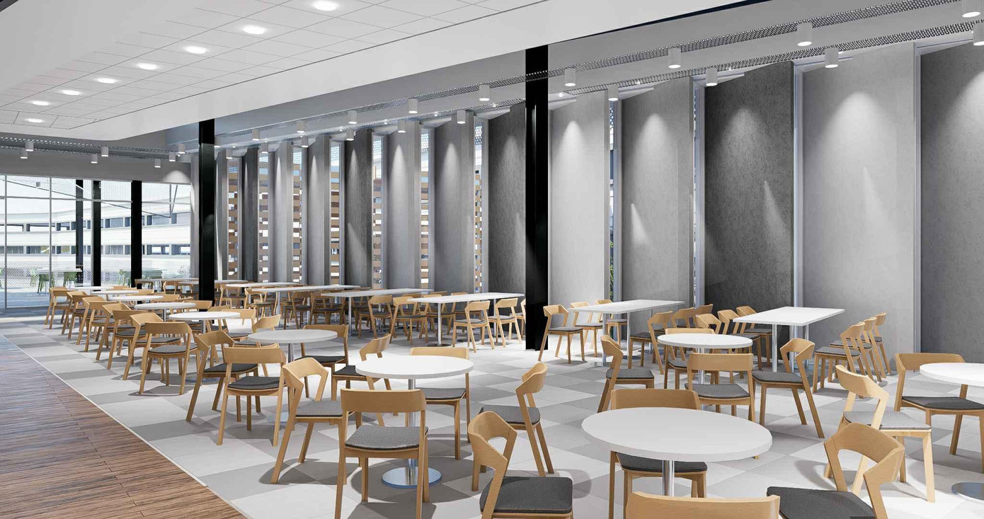 Phối cảnh giai đoạn 2 khuôn viên học tập của BUV tại EcoPark.