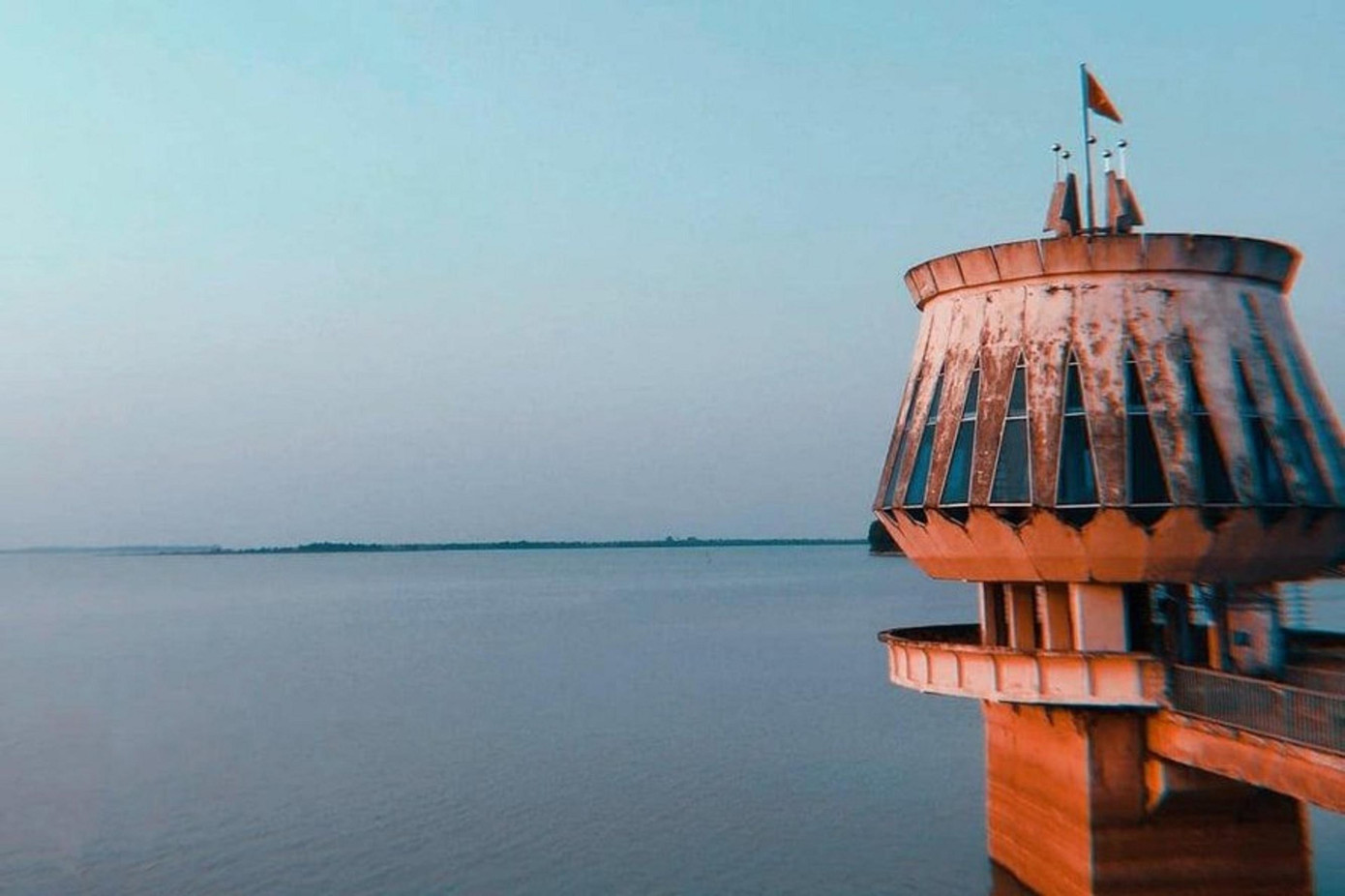 Hồ Dầu Tiếng. Ảnh: PV