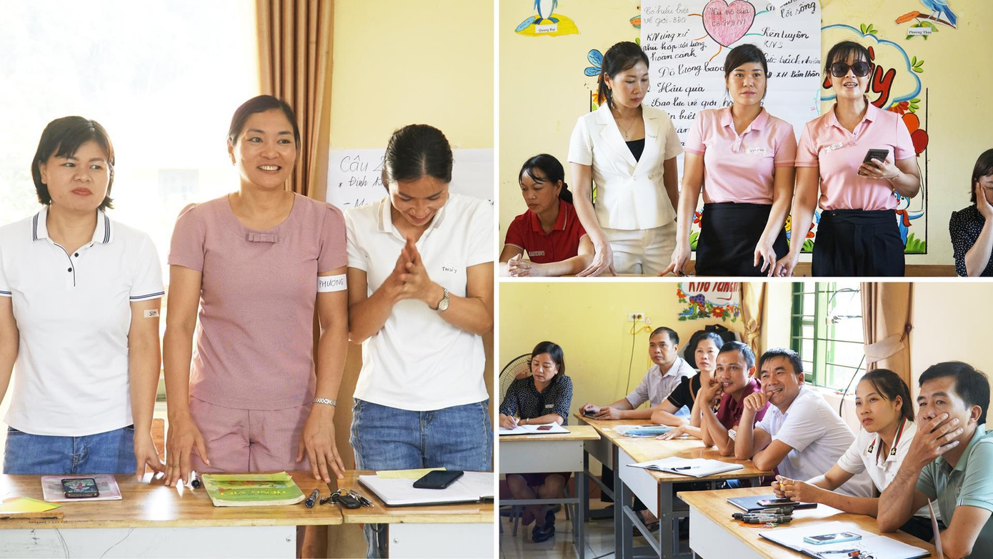 Các thầy, cô tham gia thảo luận