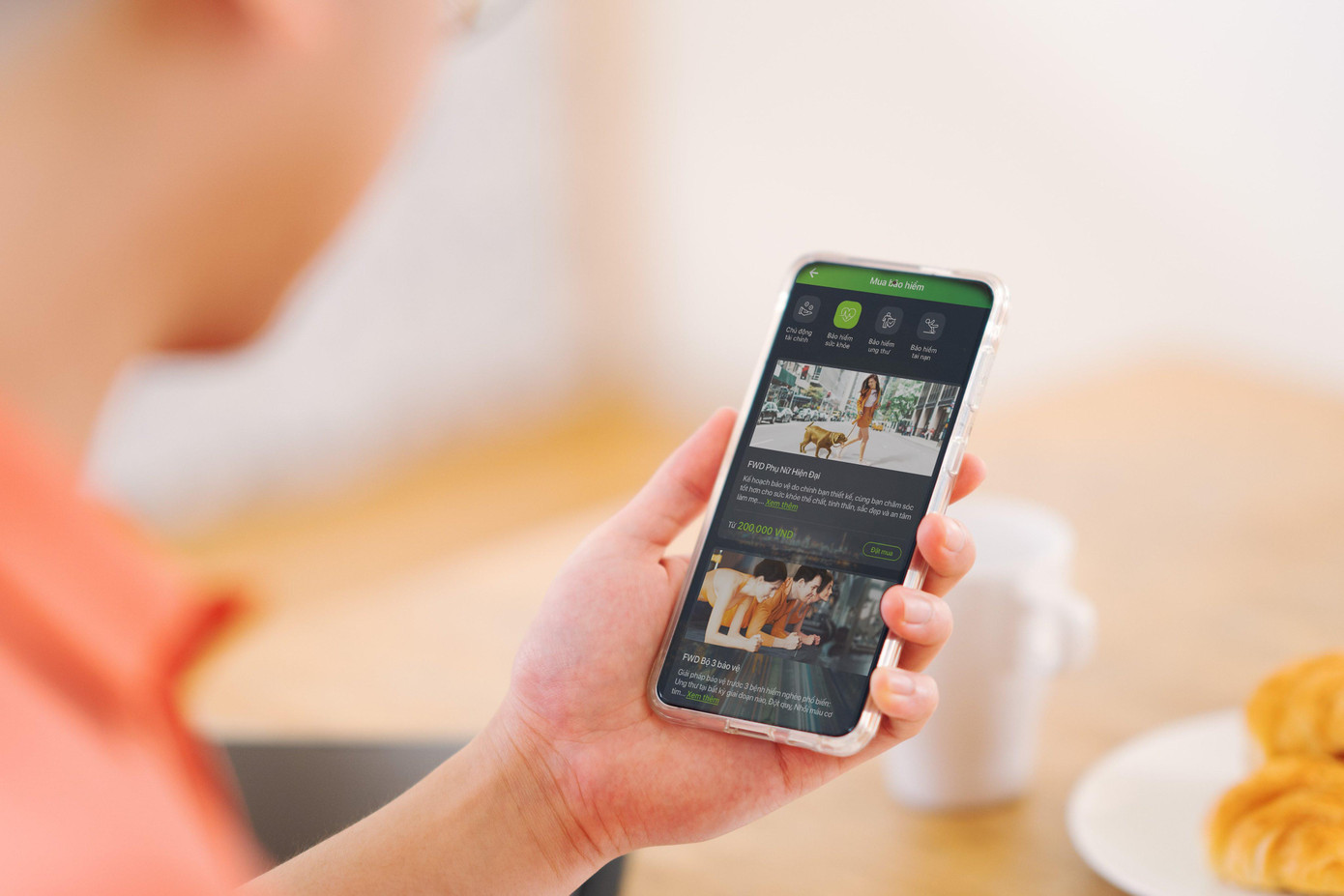 Các sản phẩm bảo hiểm trực tuyến của FWD đang phân phối qua Vietcombank đều đơn giản, dễ hiểu và dễ mua cho nhiều đối tượng khách hàng