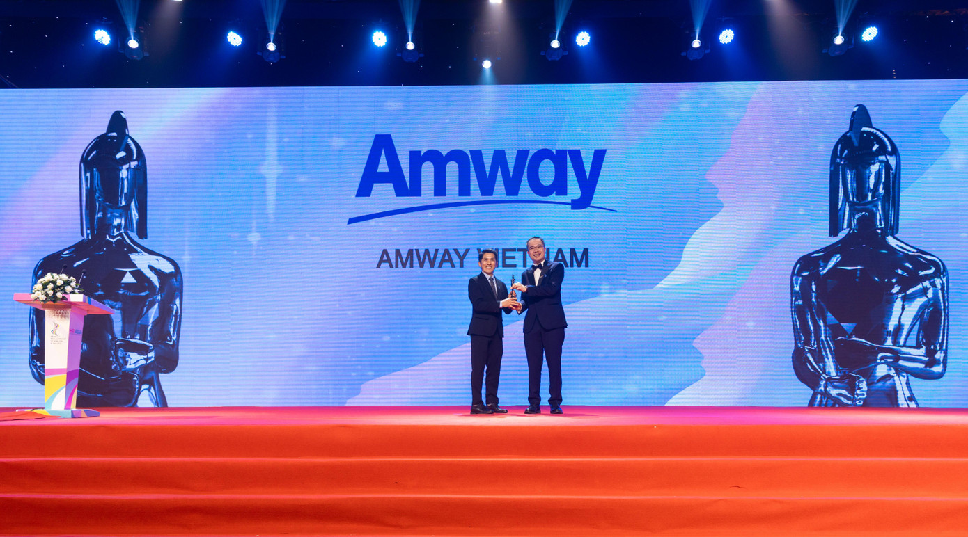 Lần thứ 3 Amway Việt Nam nhận giải Nơi làm việc tốt nhất châu Á (2019 - 2021 - 2022). Lần thứ 3 Amway Việt Nam nhận giải Nơi làm việc tốt nhất châu Á (2019 - 2021 - 2022).
