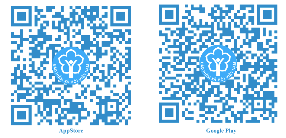 Mã QR để tải ứng dụng “VssID - Bảo hiểm xã hội số” của BHXH Việt Nam.