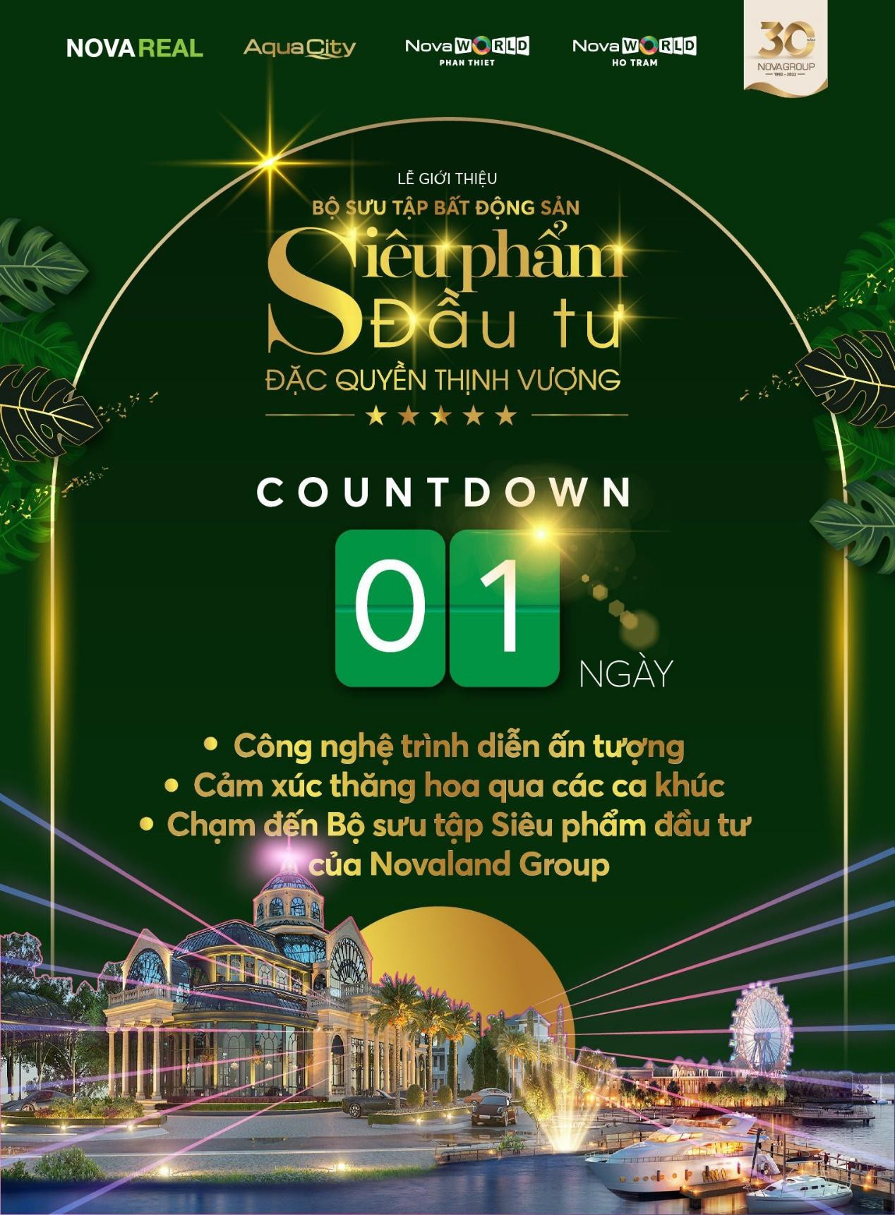 Lễ giới thiệu bộ sưu tập bất động sản “Siêu phẩm đầu tư, đặc quyền thịnh vượng”
